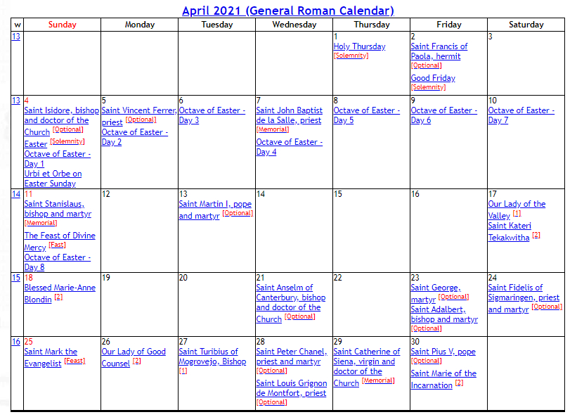 Catholic Liturgical Calendar 2021 inside Anglican Liturgical Calendar Pdf