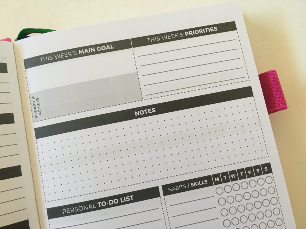 Clever Fox Weekly Planner Review (Pros, Cons &amp; A Video Walkthrough within Sunday Start Pocket Ring Planner