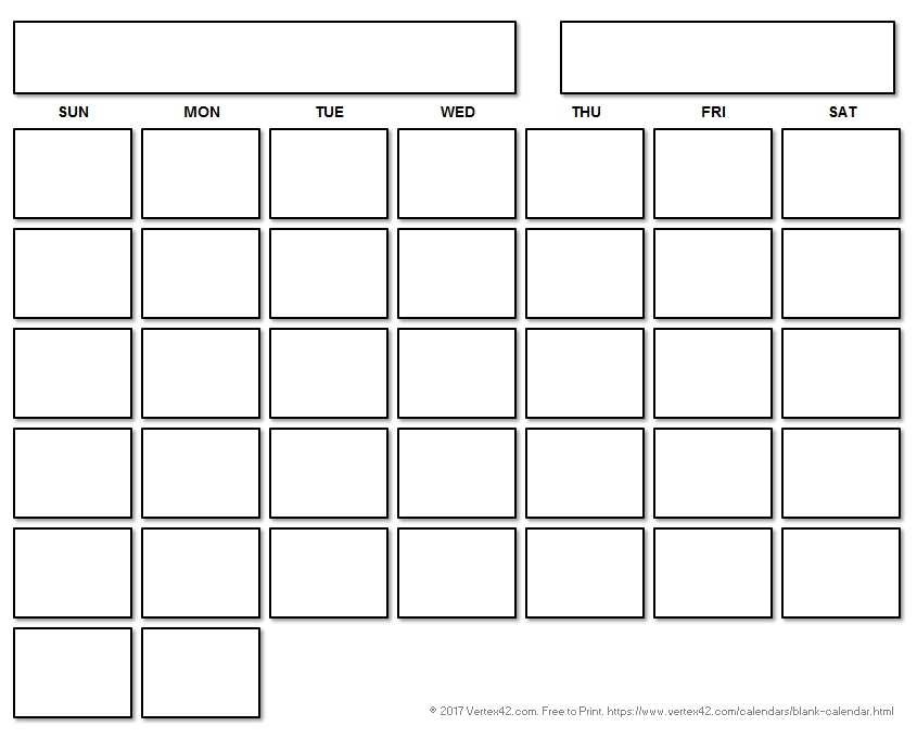Empty Calendar To Fill Out Graphics | Calendar Template 2020 within Extra Bold Large Print Calendars