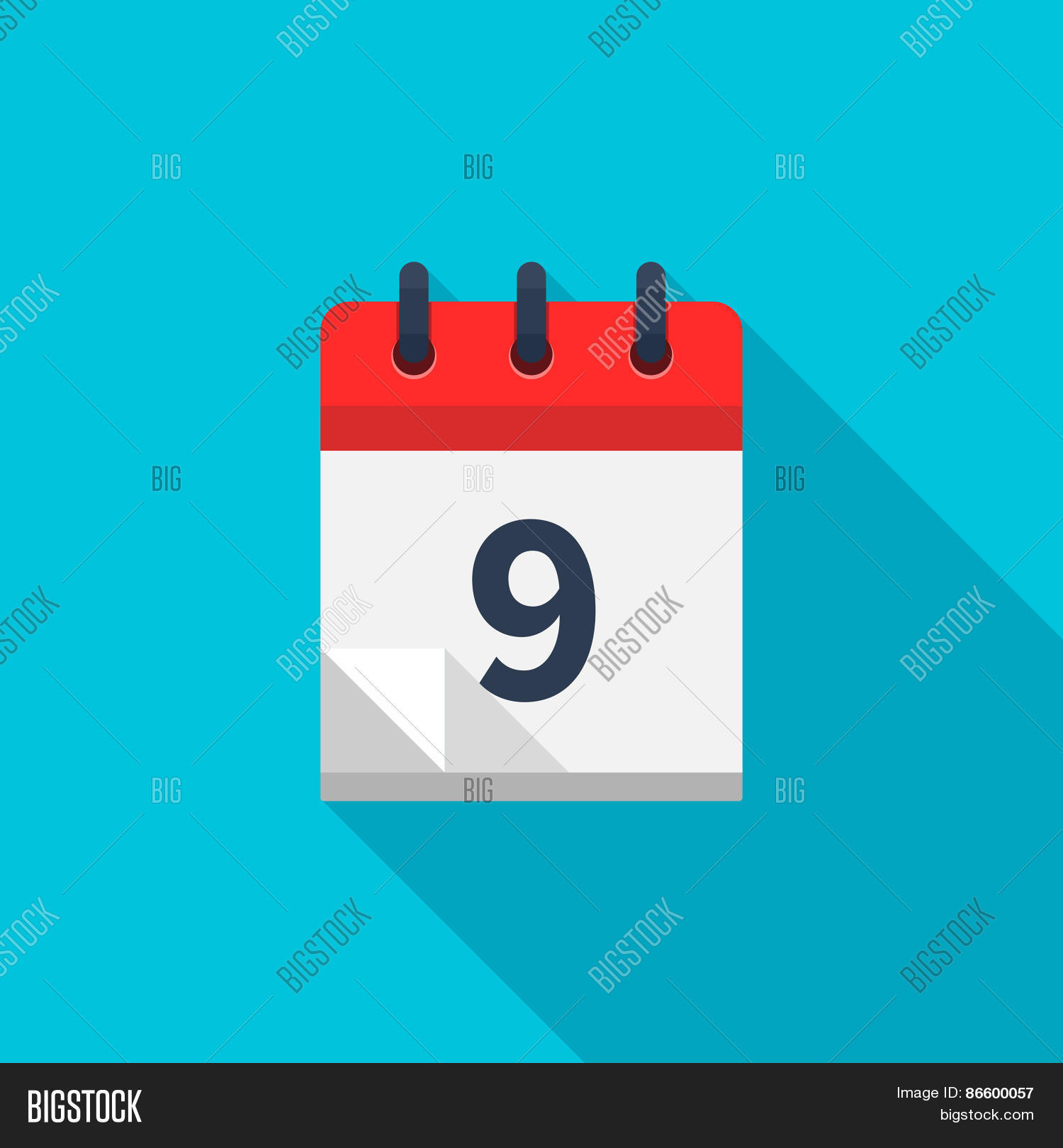 Flat Calendar Icon. Date Time Vector &amp; Photo | Bigstock throughout Time And Date Calendar