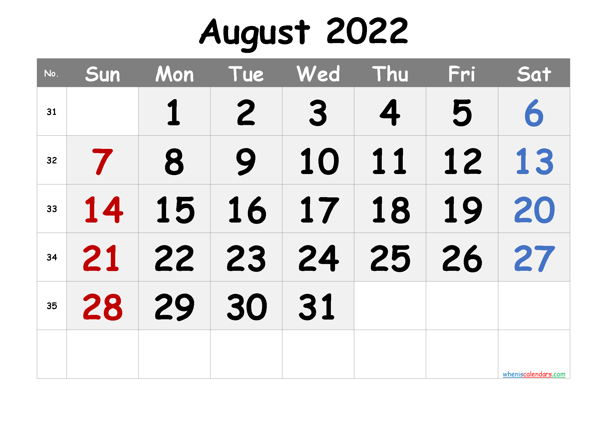 Free Printable Calendar August 2021 2022 And 2023 with regard to Printable August 2022 Calendar