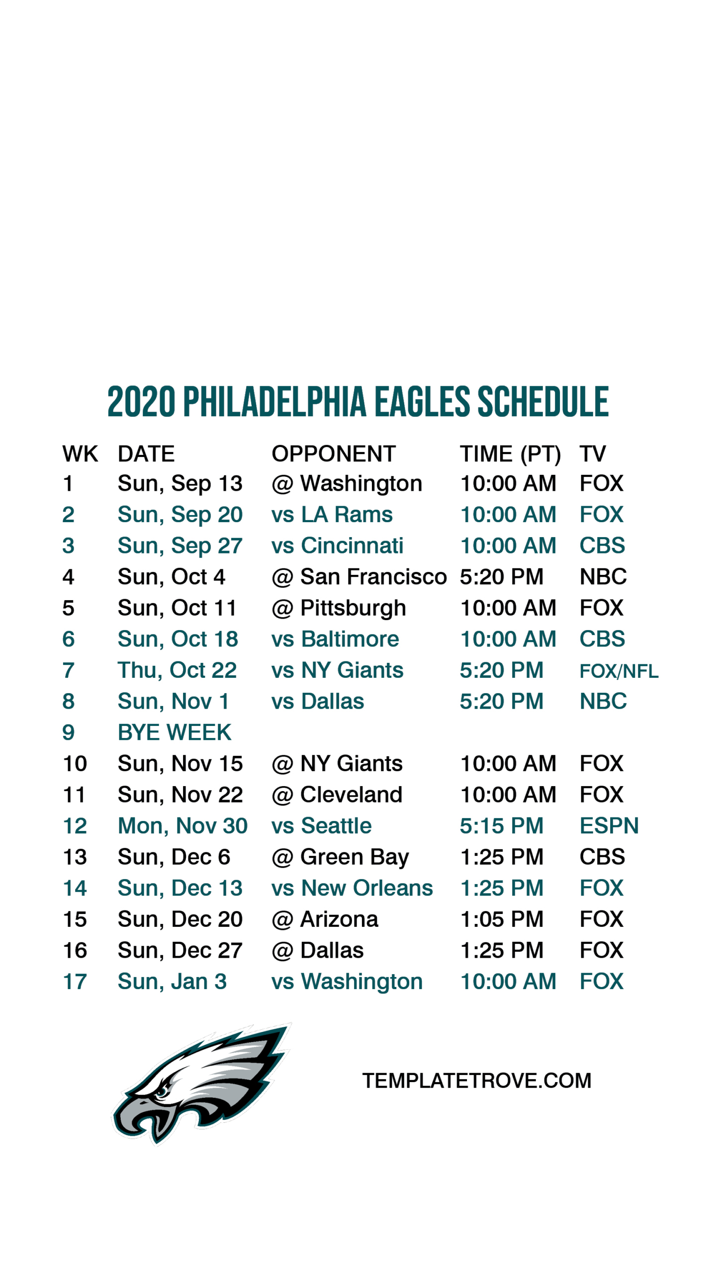 Free Printable Nfl 2021 Schedule | Calendar Printables Free Blank with Printable Nfl Schedule 2022 2022 Calendar Printables
