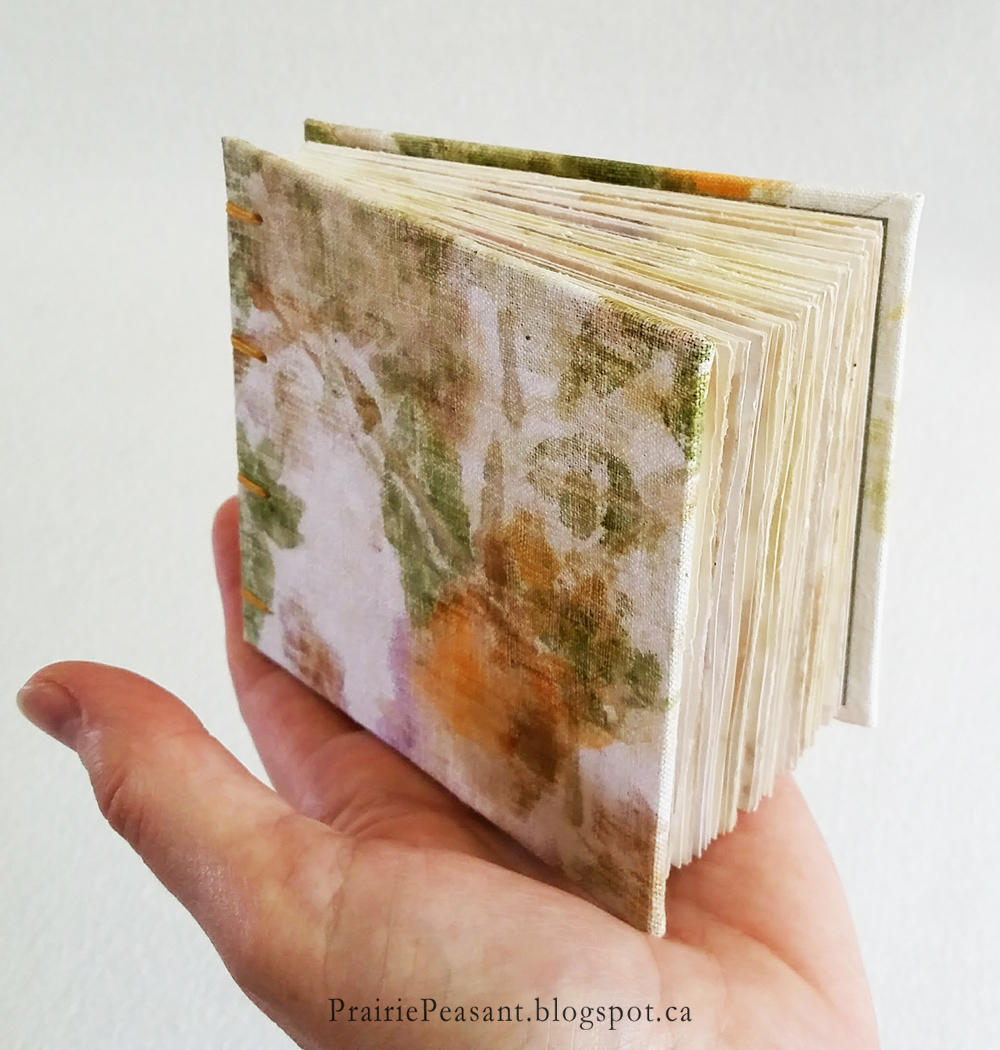 Instagram Bookbinding Challenge: September  Flora And Fauna with How To Make Botnicalprinting