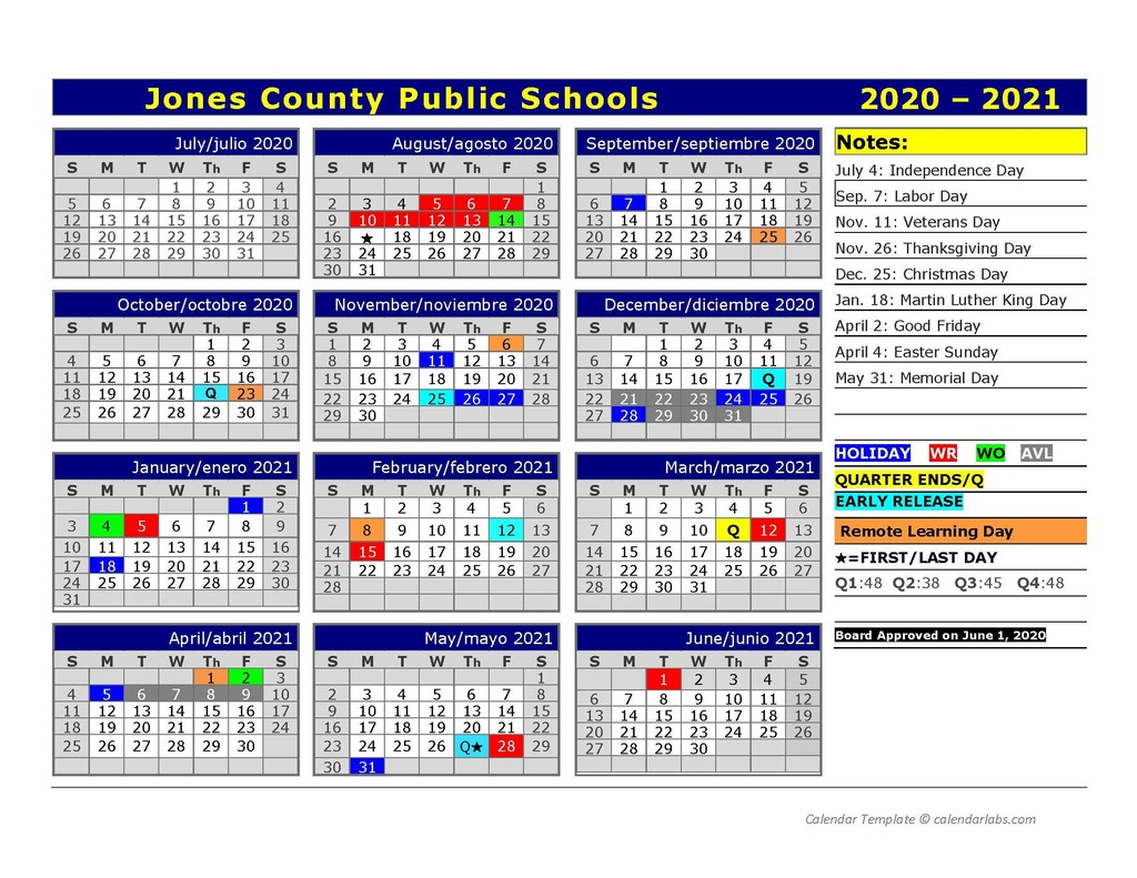 Jcps Calendar 2022 23  Blank Calendar 2022 in Jcps 2022-23 School Calendar