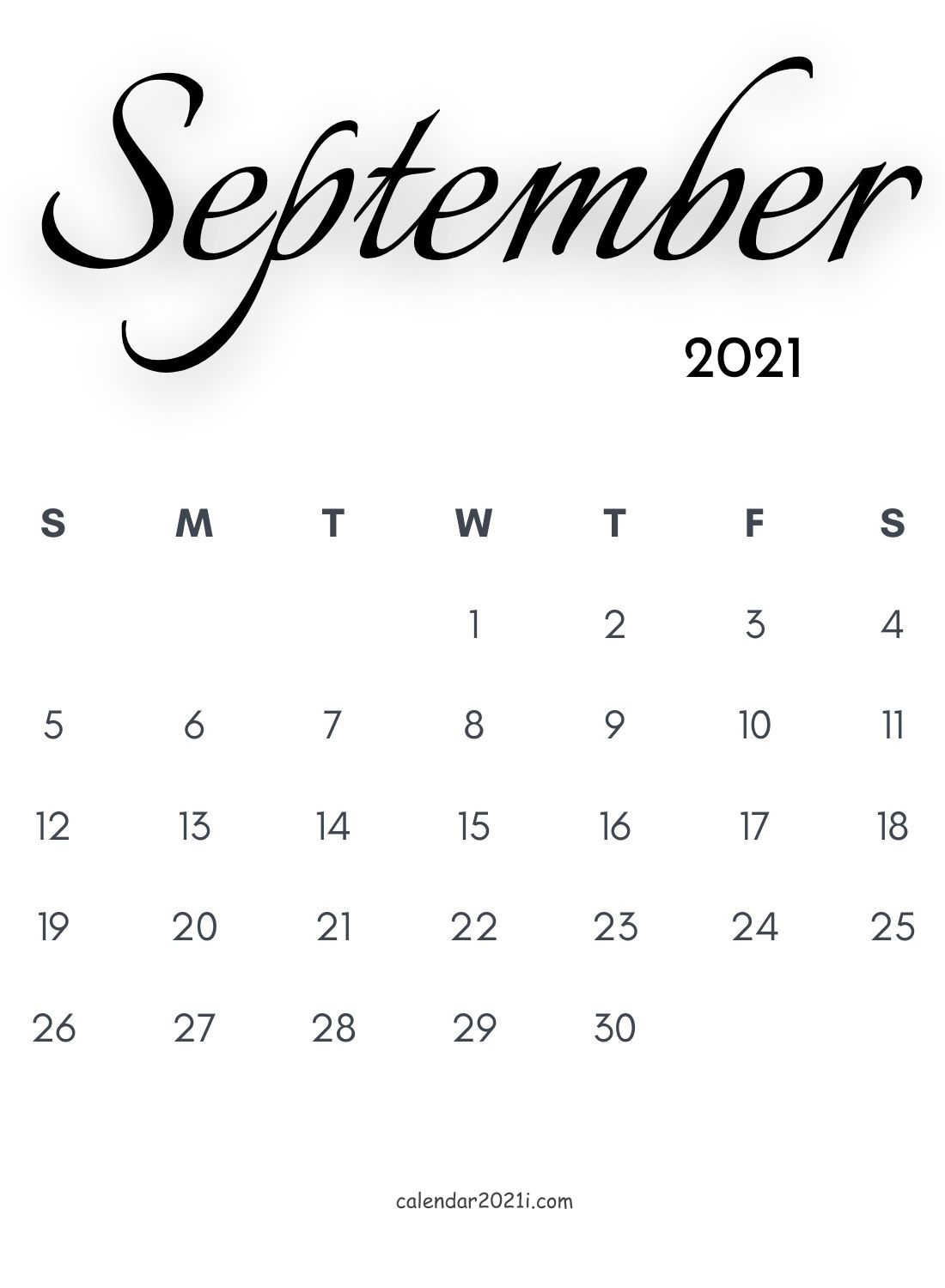 June 2021 In Calligraphy | Calendar Printables Free Blank for Printable Month Calligraphy Clander