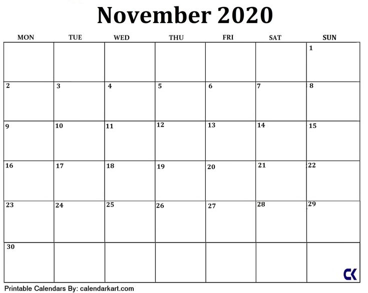 Large Block Printable Monthly Calendar | Calendar Printables Free Blank for Large Block Calendar Template