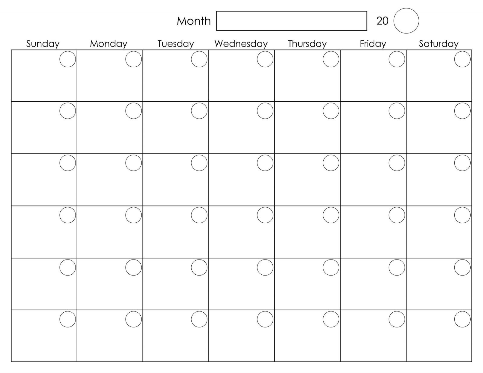 Monthly Monday To Friday Calendar | Calendar Template Printable regarding Monthly Template Moday To Friday