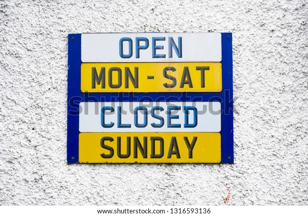Opening Hours Shop Sign Monday Friday Stock Photo (Edit Now) 1316593136 in Hours Are From Monday To Friday