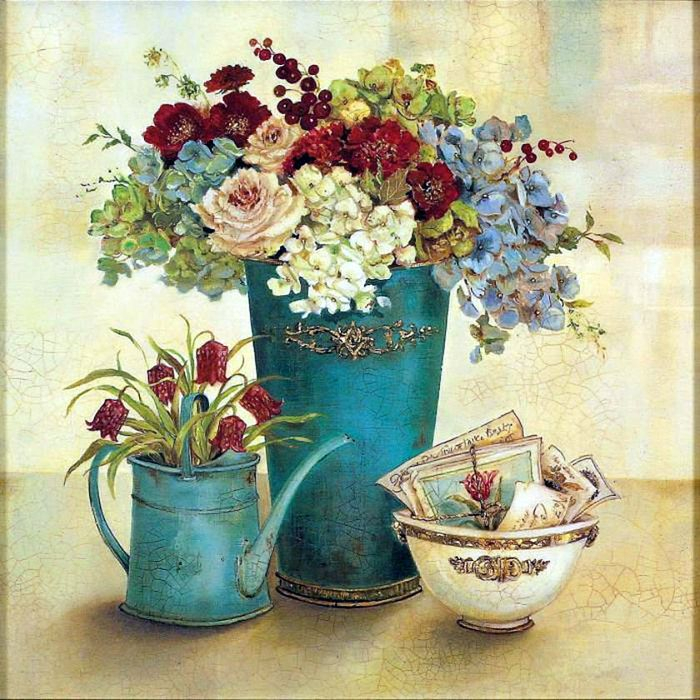 Pin On Decoupage Images pertaining to Kathryn White Botanical Flowers