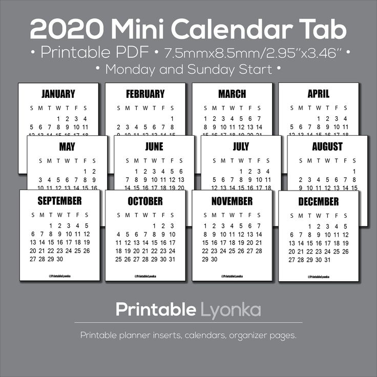 Pin On Planners Printable with regard to Free Printable Pocket Calendar Template