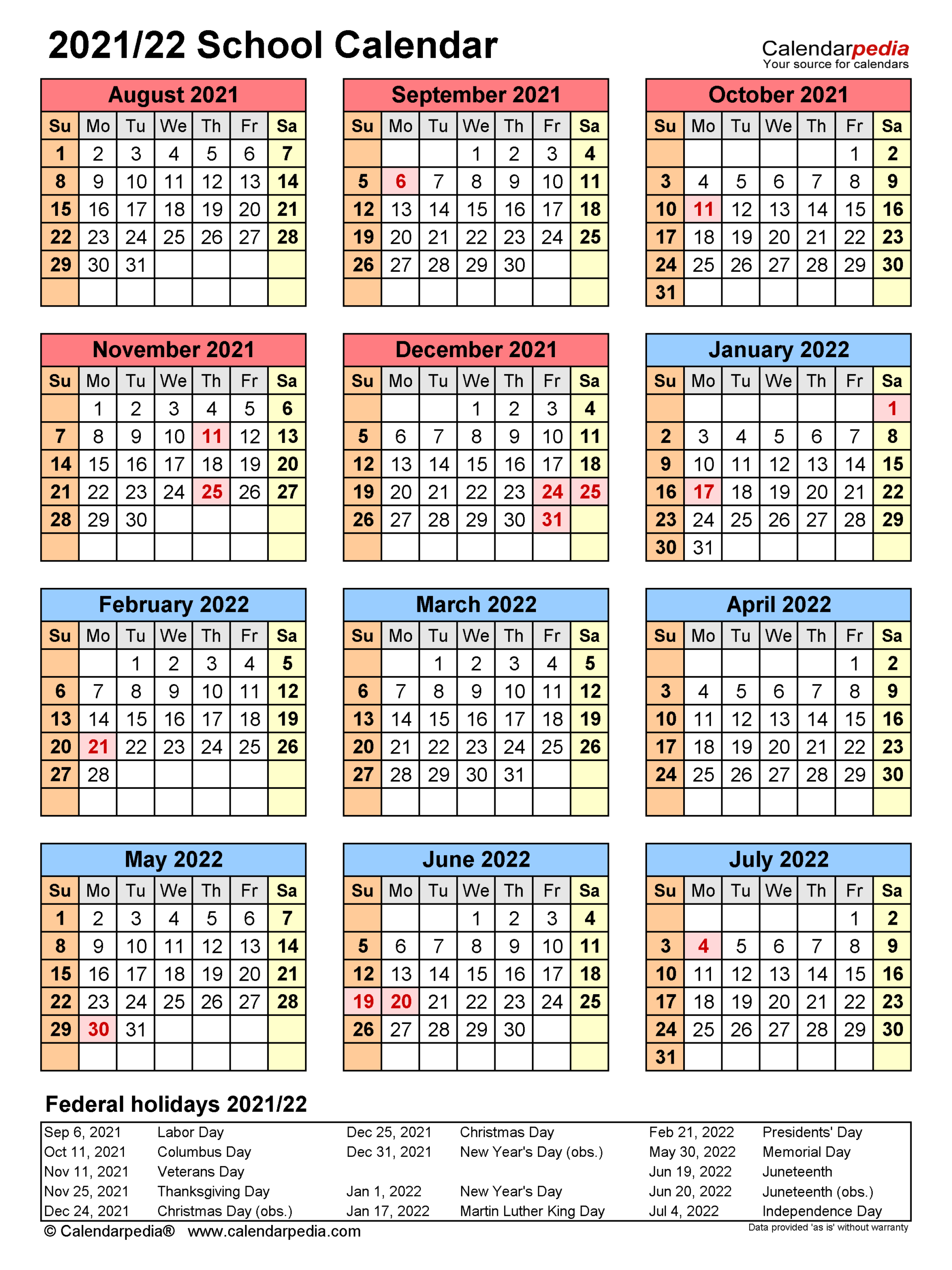 Pisd Calendar 2021 22 for School Calendar 2022 Kzn Pdf