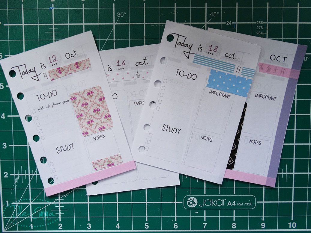 Pocket Planner Inserts Free Printable | Pocket Planner Inserts in Pocket Calendar S Paper