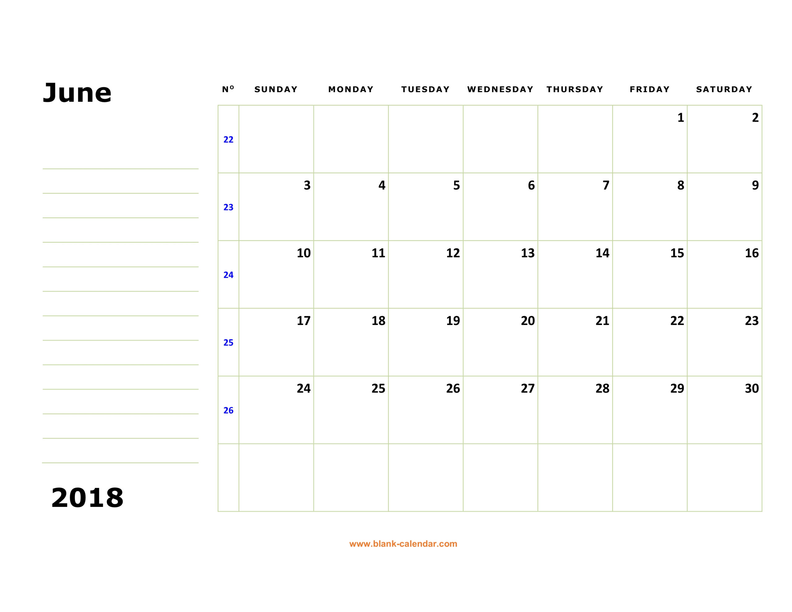 Printable Calendar Large Squares | Example Calendar Printable for Large Square Blank Calendar