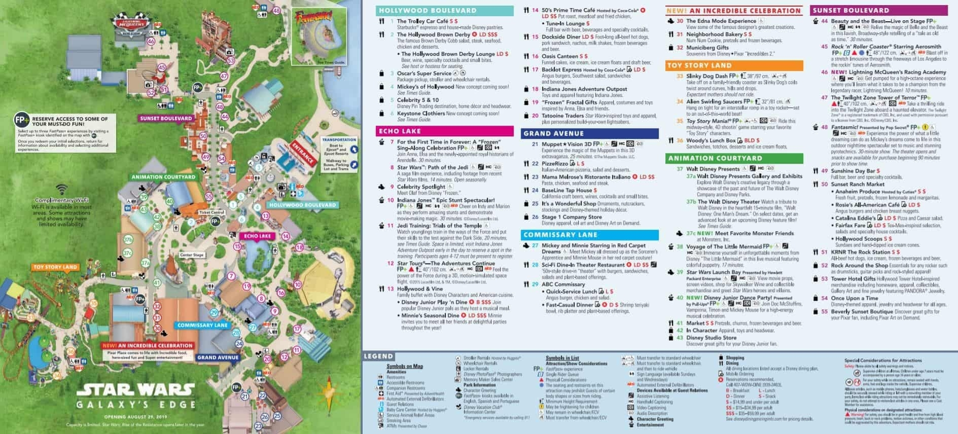 Printable List Of Disney World Rides 2020  Template Calendar Design pertaining to Walt Disney World Rides 2022