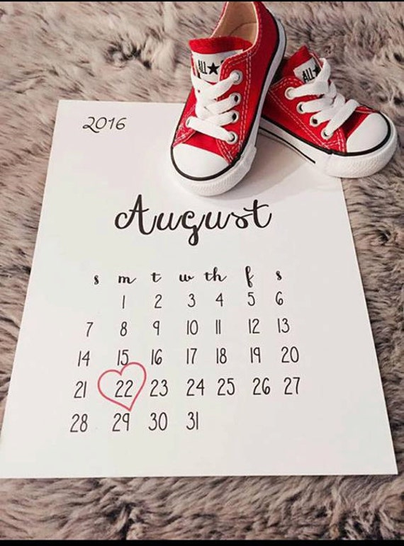 Printable Pregnancy Due Date Calendar Heart Around Date throughout Pregnancy Calendar Printable Free