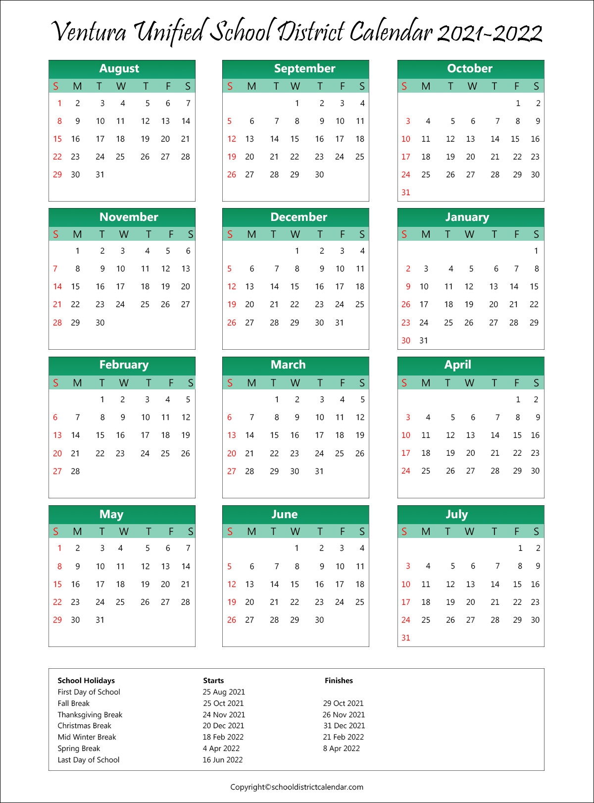 Tusd Calendar 2022 23 pertaining to 2022 2023 School Calendar Nyc