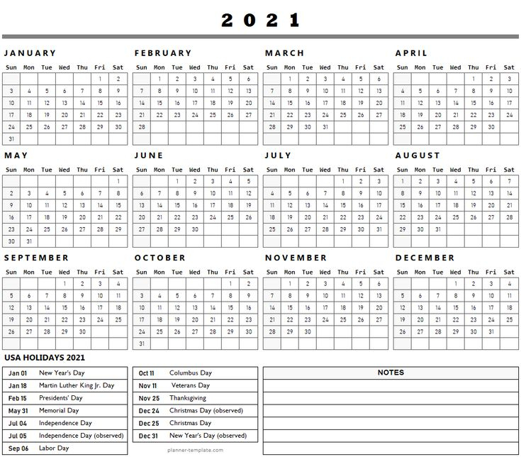 Us Federal Holidays 2021 List Template | Holidays Calendar 2021 Usa pertaining to Printable Federal Government Holiday Calendar