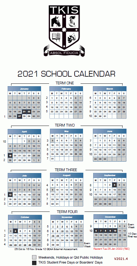 Year Calendars throughout 2022 Qld School Calendar Printable