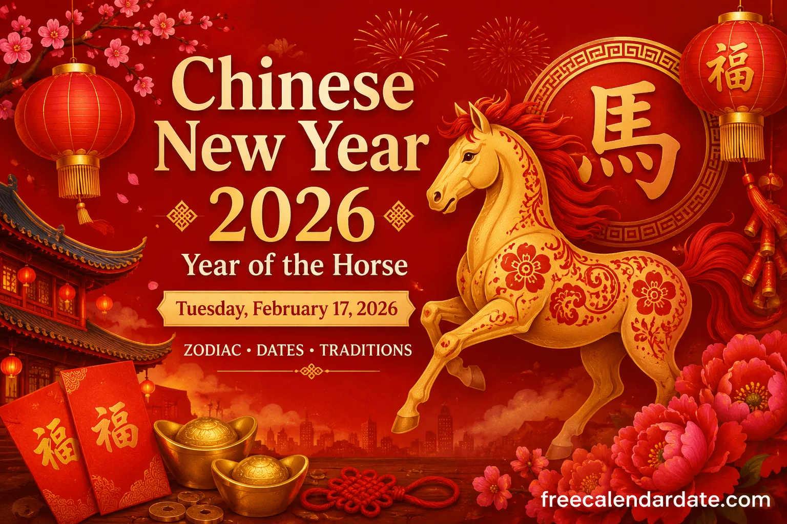 Chinese New Year 2026 Zodiac, Dates, and Traditions